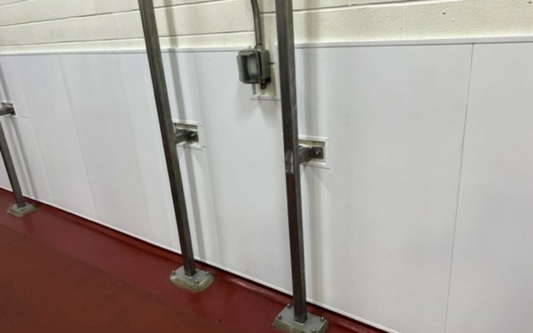 PepsiCo Manufacturing Plant: Protective Wall Panel Installation