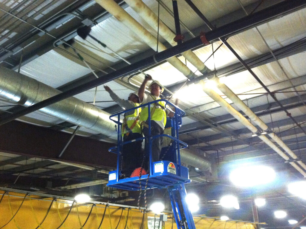 high dust cleaning