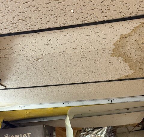 holes in ceiling tiles